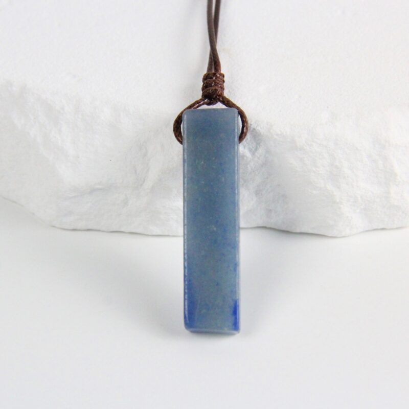 Naszyjnik z awenturynem geometrycznym – harmonia i równowaga