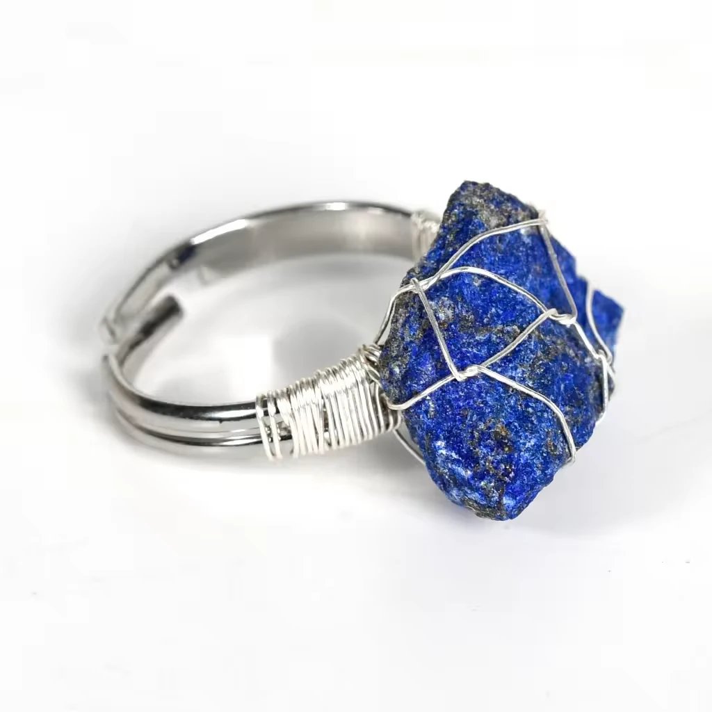 Pierścionek z lazurytem