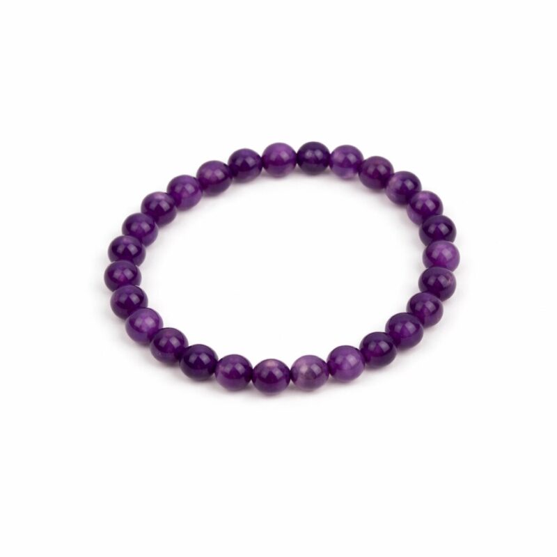 Amethyst Armband – Perlen – Ruhe und Intuition – universell